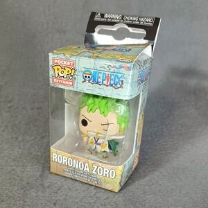 Pocket Pop Keychain Roronoa Zoro One Piece  Funko Anime Mini